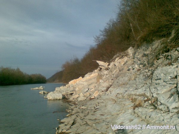 мел, р. Ломница, Cretaceous