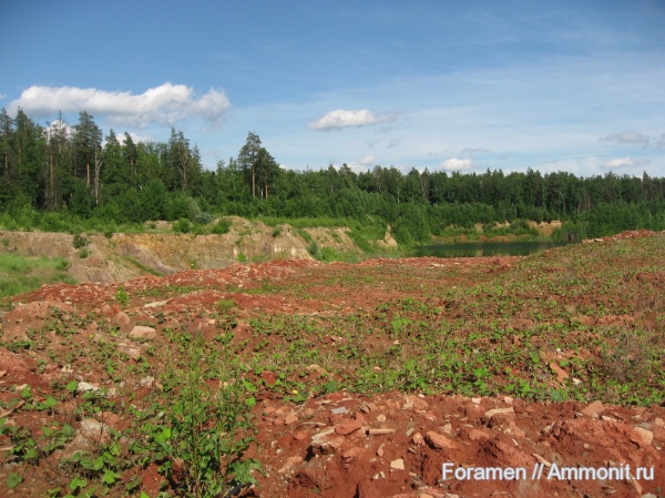 Гжельский глиняный карьер