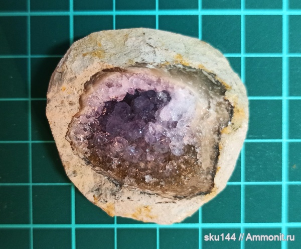 кальцит, Productida, Солигалич, Аметист