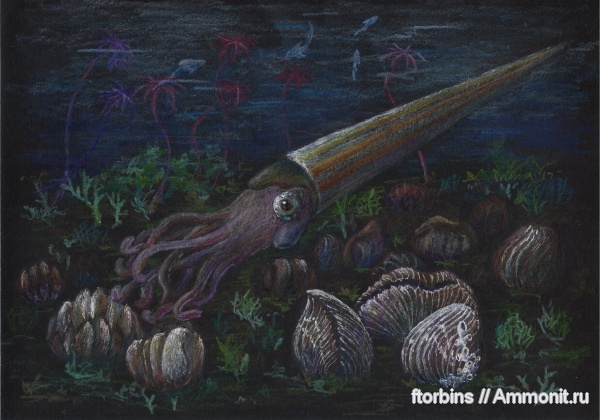 брахиоподы, карбон, палеоарт