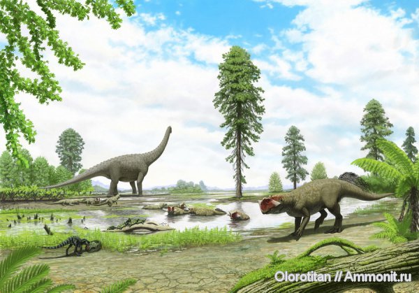 динозавры, Шестаково, ранний мел