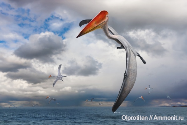 птерозавры, реконструкция, Узбекистан, Azhdarcho