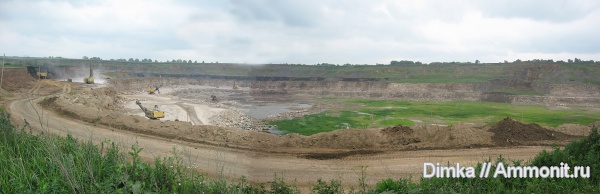 юра, оксфорд, келловей, Михайловцемент, Oxfordian, Callovian, Jurassic, Middle Jurassic