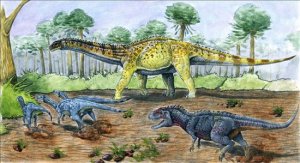 В Аргентине найдены кости динозавров - зауропод